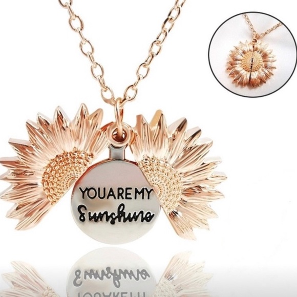 Jewelry - “You are my Sunshine” Rose Gold Necklace